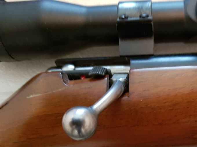 Anschutz 22 magnum inklusive Kikare B.C Miroku 4x32 waterproof. Samma gevär som bild 1